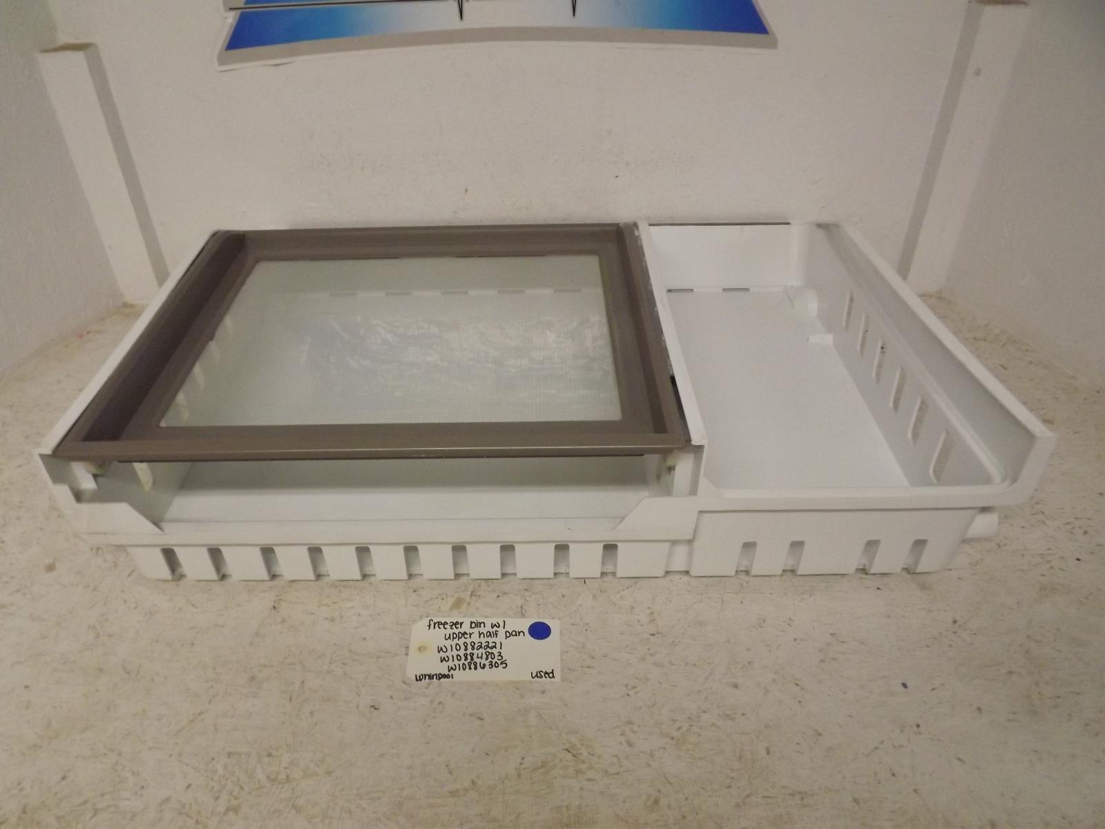 Whirlpool Refrigerator W10882221 W10884803 W10886305 Freezer Bin Used Whirlpool Refrigerator W10882221 W10884803 W10886305 Freezer Bin Used